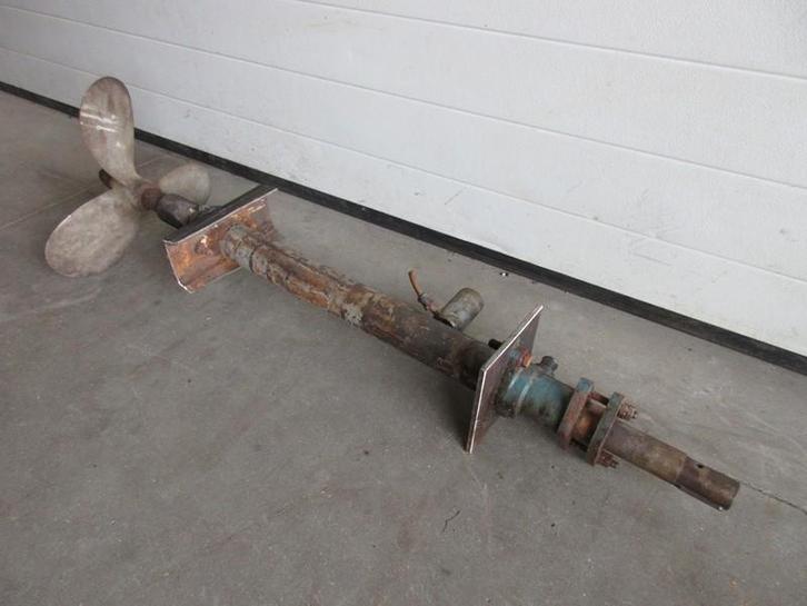 Schroefasset 1,10 meter met 3 blads propeller, Watersport en Boten, Accessoires en Onderhoud, Gebruikt, Overige typen, Ophalen