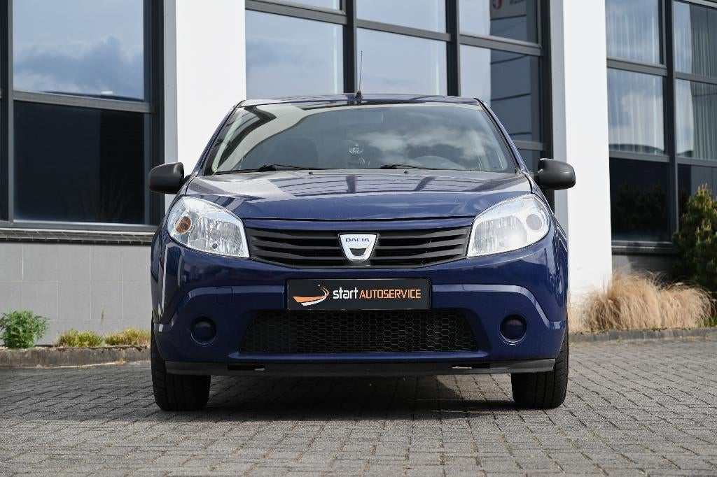 Dacia Sandero 1.2 Ambiance Airco Bluetooth APK 5deurs, Voorwielaandrijving, Stof, Blauw, Bedrijf