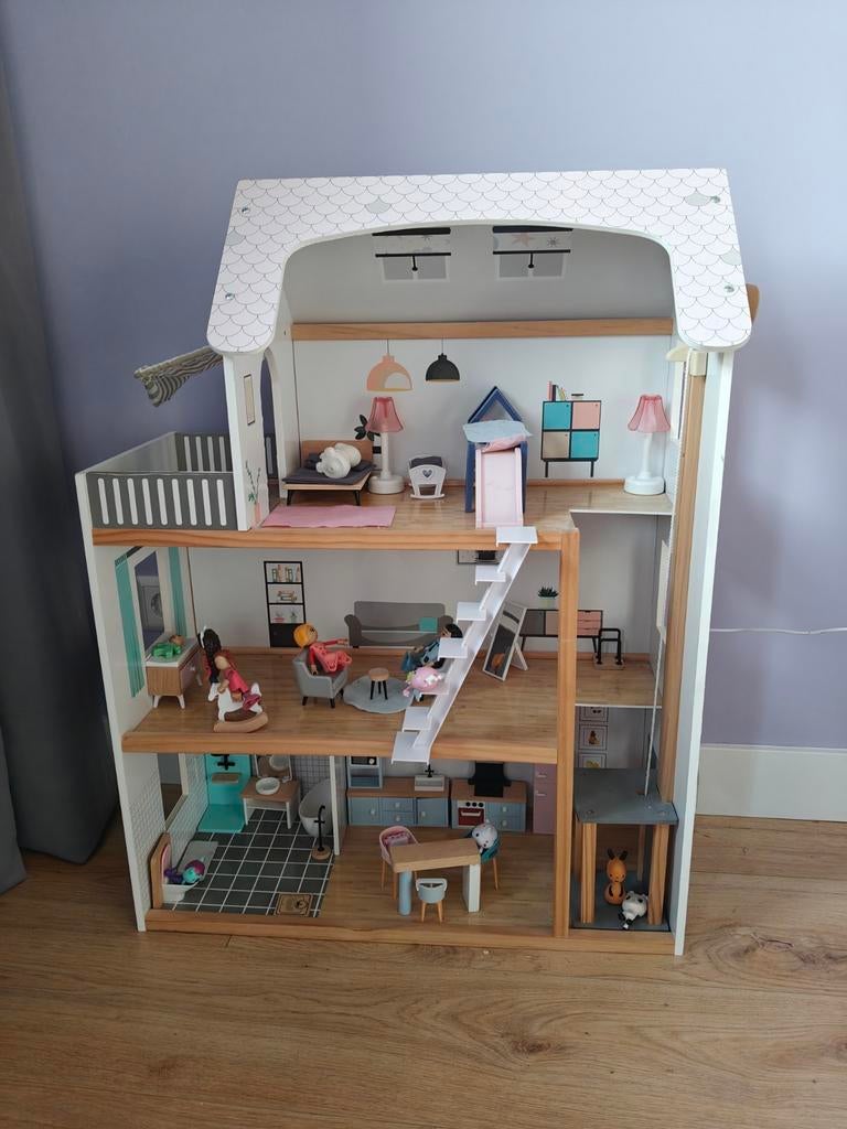 Poppenhuis, Ophalen, Zo goed als nieuw, Poppenhuis