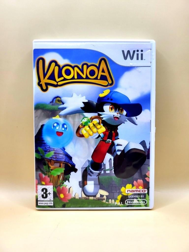 Klonoa - Nintendo Wii, Spelcomputers en Games, Games | Nintendo Wii, Nintendo support, 1 speler, Ophalen of Verzenden, Zo goed als nieuw