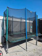 Rechthoekige trampoline met veiligheidsnet, Ophalen of Verzenden