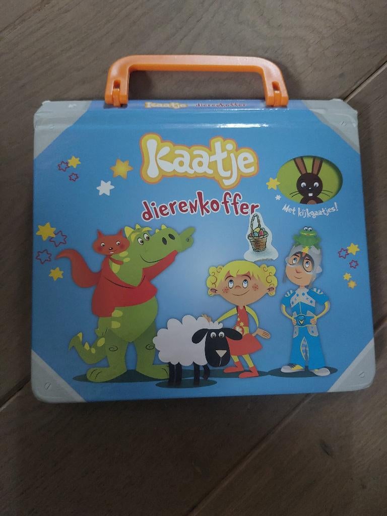 Kaatje dierenkoffer, Kinderen en Baby's, Speelgoed | Knuffels en Pluche, Ophalen of Verzenden, Zo goed als nieuw, Overige typen
