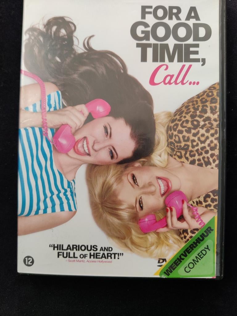 For a Good Time, Call... - DVD, Vanaf 12 jaar, Ophalen of Verzenden, Gebruikt, Romantische komedie