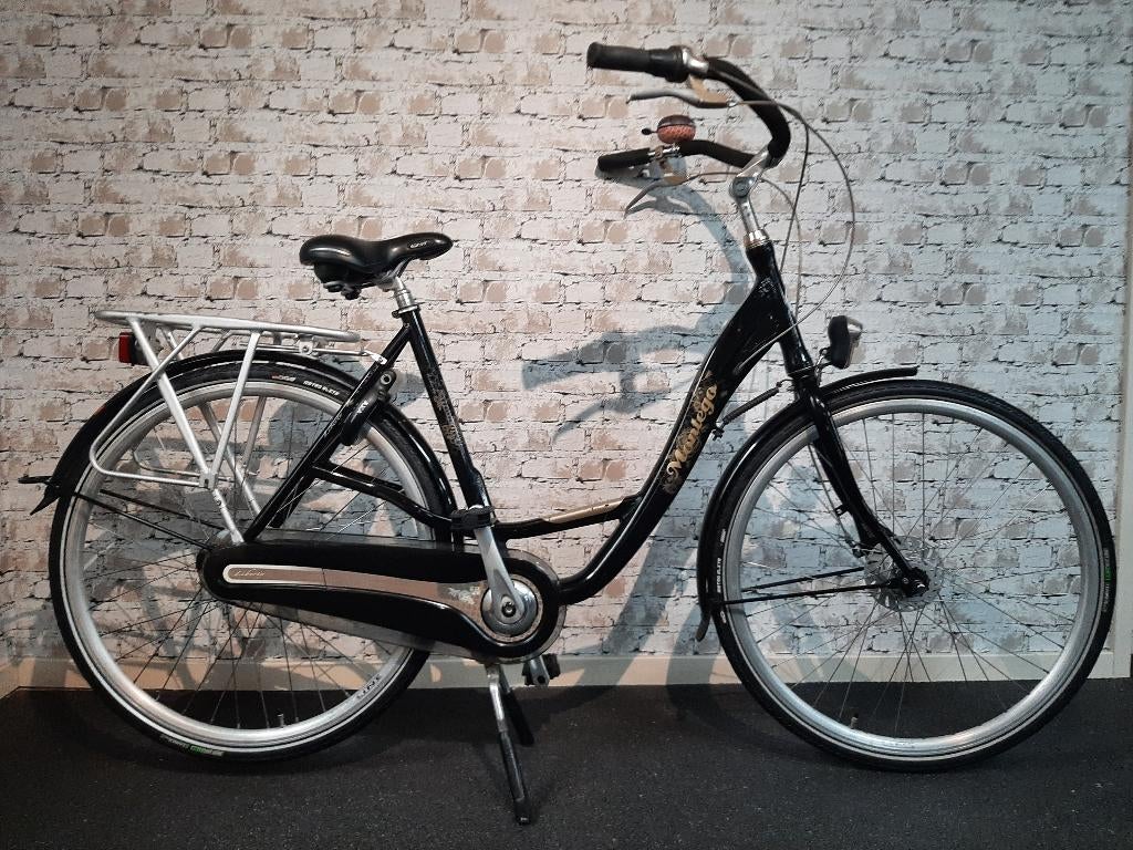Montego moederfiets, 55 cm, nexus 7, naafdynamo, zwart, Versnellingen, 0 zitjes, Ophalen, Overige merken