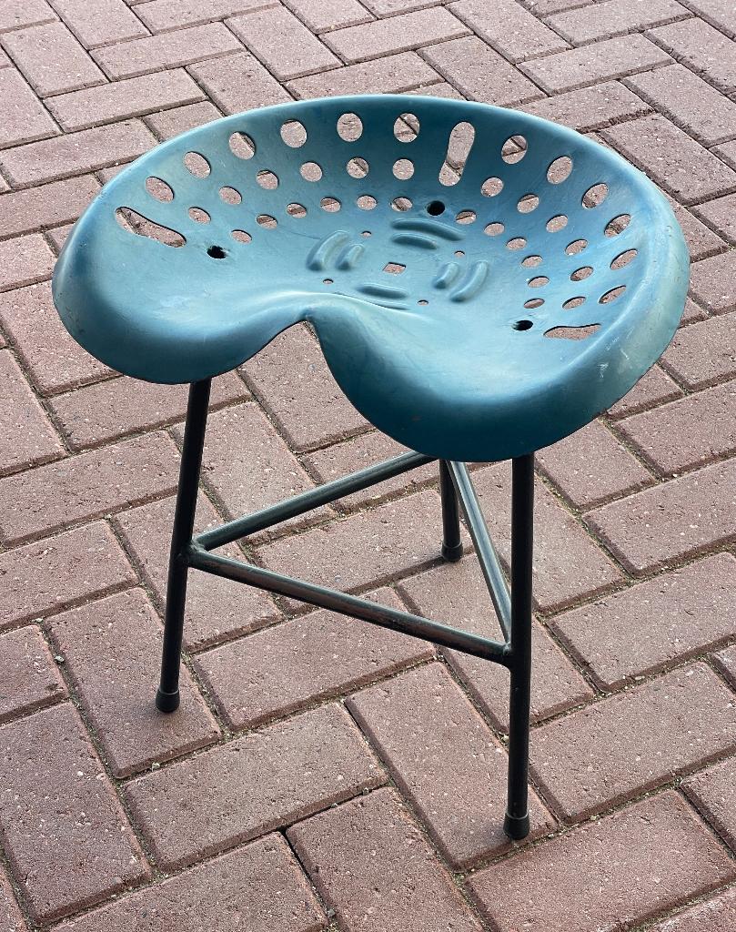 Vintage (Midcentury) tractorkruk blauw, Huis en Inrichting, Ophalen, Gebruikt