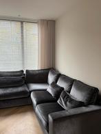 Moderne grijze velvet bank, Huis en Inrichting, Ophalen, Nieuw, Overige materialen