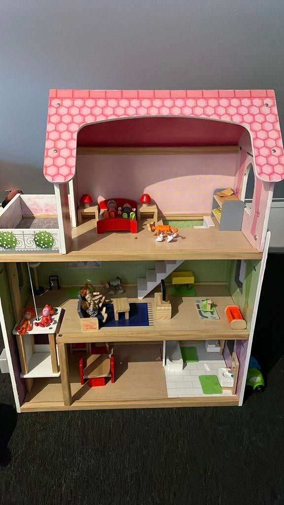 Poppenhuis, Ophalen, Zo goed als nieuw, Poppenhuis