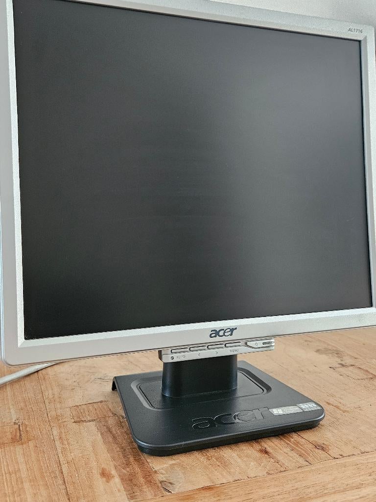 Acer monitor 17 inch – nette staat – werkend (VGA), Computers en Software, Monitoren, Ophalen, Zo goed als nieuw, Overige typen
