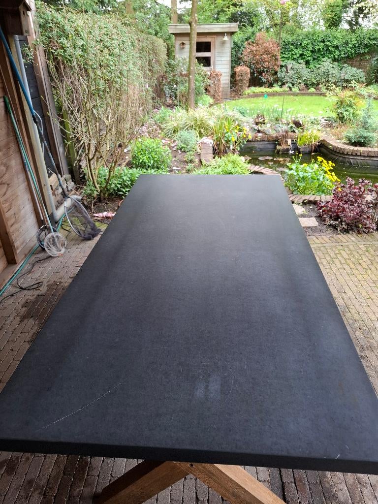Tuintafel, Tuin en Terras, Tuintafels, Ophalen, Zo goed als nieuw, Rechthoekig, Kunststof