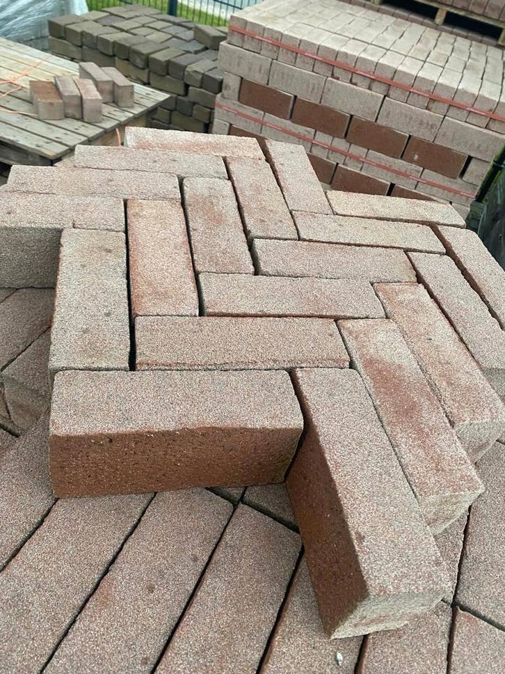 Rood-bruin gebakken dikformaten D13, Tuin en Terras, Tegels en Klinkers, Nieuw, Klinkers, Keramiek, 10 m² of meer, Ophalen