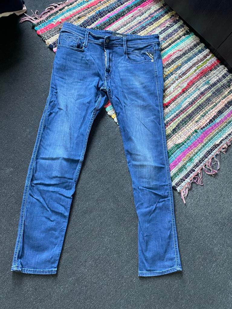 Replay Jeans W36 L32 - Zo goed als nieuw, Kleding | Heren, Spijkerbroeken en Jeans, Ophalen of Verzenden, Zo goed als nieuw, Blauw