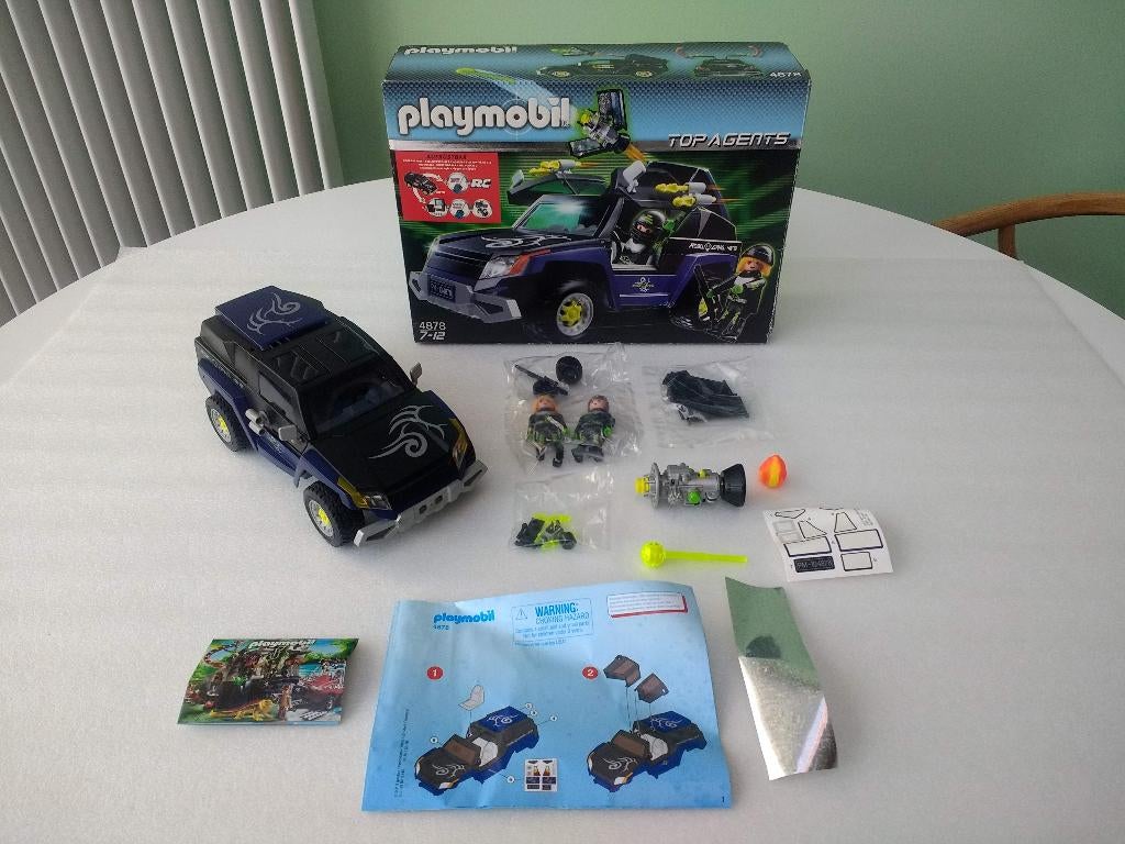 Playmobil 4878: Robo-Gangster Terreinwagen, Ophalen of Verzenden, Zo goed als nieuw, Complete set