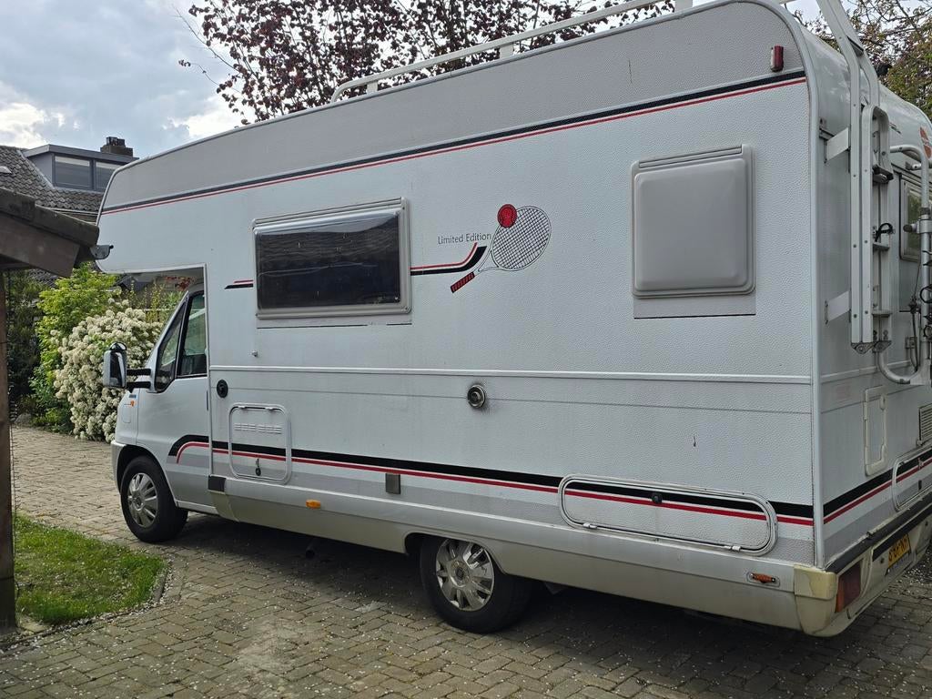 Fiat ducato 2.8 tdi van 1999 met nieuwe apk, Caravans en Kamperen, Alkoof, Ringverwarming, Fiat, Particulier