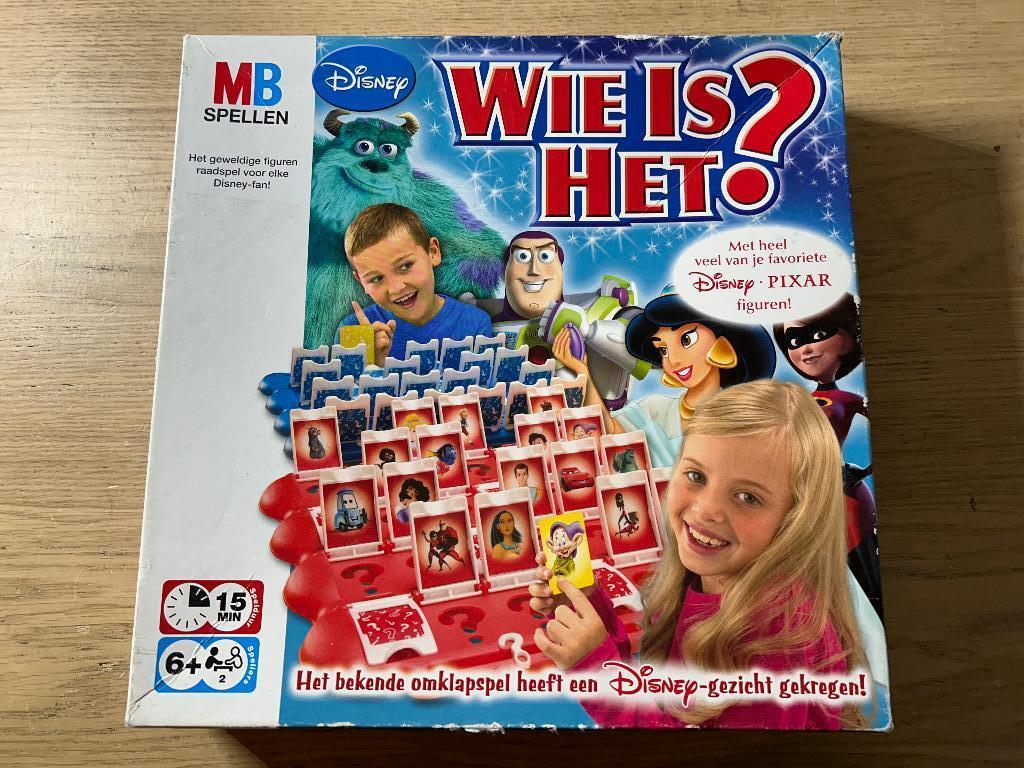 Wie is het? MB Disney Editie, Hobby en Vrije tijd, Gezelschapsspellen | Bordspellen, Ophalen of Verzenden, Zo goed als nieuw