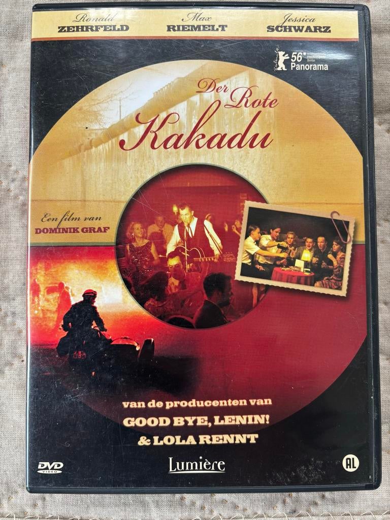 Der Rote Kakadu DVD - Een film van Dominik Graf, Vanaf 12 jaar, Ophalen of Verzenden, Gebruikt, Drama