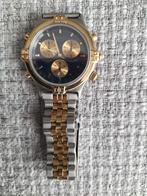 Vintage Rodania Thierry Boutsen 1994, Staal, Polshorloge, Zo goed als nieuw, Goud