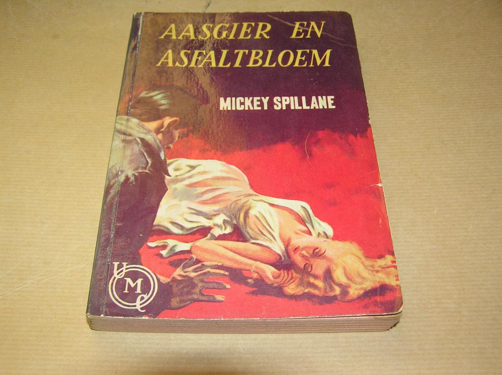  Mickey Spillane/Aasgier en Asfaltbloem(UMC MS 2), Boeken, Ophalen of Verzenden, Gelezen, Mickey Spillane