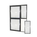 Losse aluminium draadpanelen voor kippen, Ophalen of Verzenden, Nieuw, Aluminium, Broedkooi of Kweekkooi