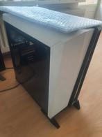 Witte computerkast met glazen zijpaneel, Ophalen