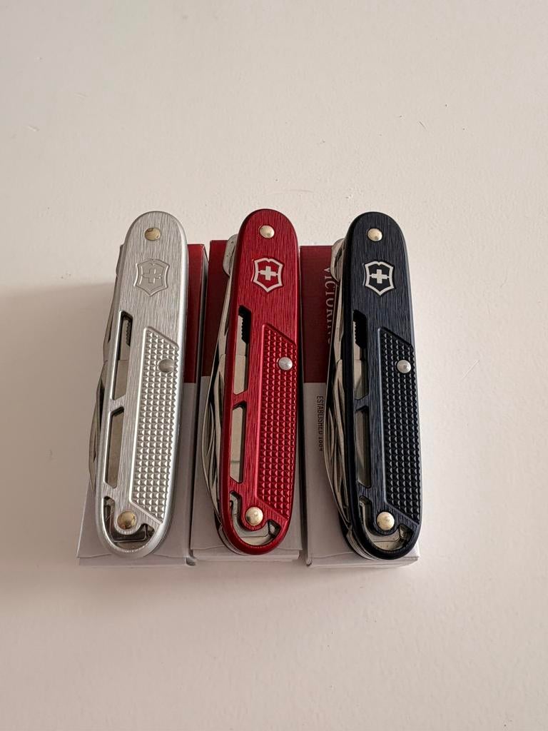 Set Victorinox Synergy X alox zwitser zakmes, Ophalen of Verzenden, Zo goed als nieuw
