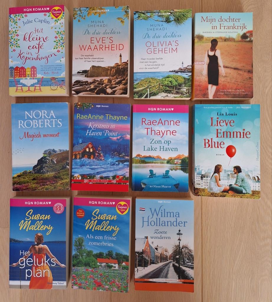 11 Romans - pockets   Samen €11, Ophalen of Verzenden, Zo goed als nieuw