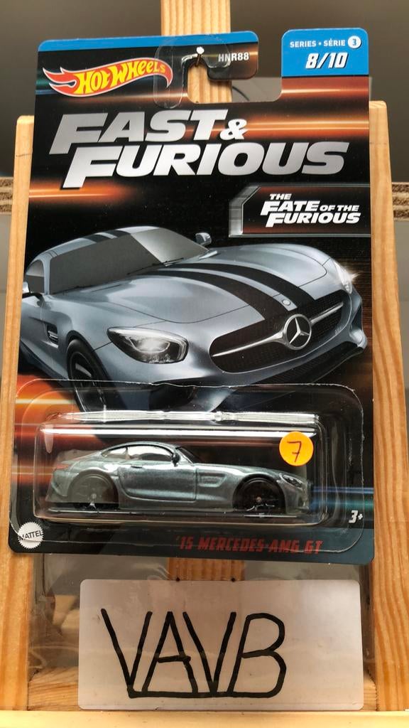 11 Mercedes amg gt Hot Wheels Hotwheels VAVB nieuw, Ophalen of Verzenden, Nieuw, Auto