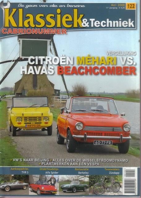 Klassiek & Techniek 122 2008 : Alfa Romeo Spider - TVR S, Ophalen of Verzenden, Gelezen, Algemeen