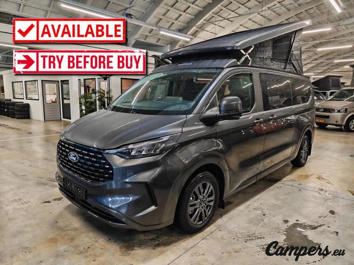 Ford Nugget L2 Titanium 170PK A8 AUT, Caravans en Kamperen, Campers, Bedrijf, tot en met 4, Buscamper of Camperbus, Ford, Diesel