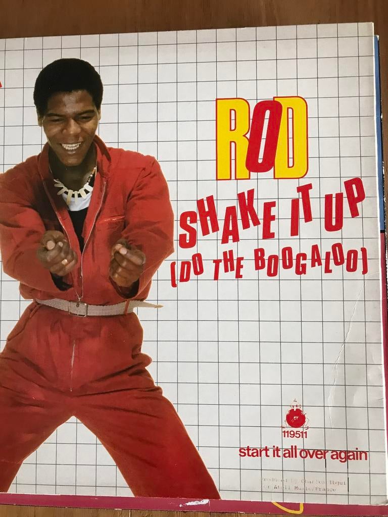 Vinyl Maxi Single Rod Shake it up do the Boogaloo, Ophalen of Verzenden, Zo goed als nieuw, 12 inch