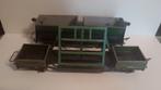 Twee blikken goederenwagens schaal 0, Overige merken, Gebruikt, Gelijkstroom of Wisselstroom, Wagon