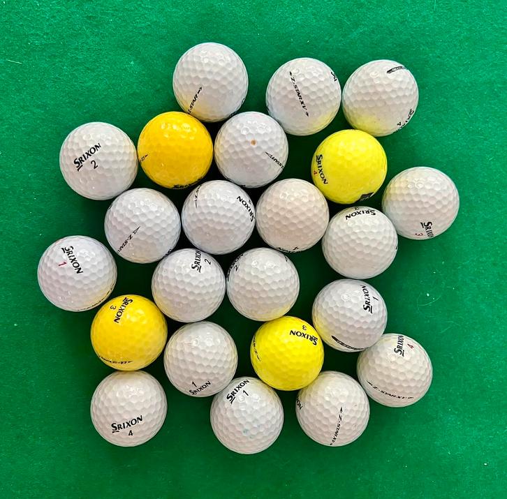 SRIXON mix 30 ZSTAR 10 QSTAR 40 stuks, Sport en Fitness, Golf, Zo goed als nieuw, Bal(len), Overige merken, Ophalen