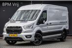 Ford Transit L3H2 | 2.0Tdci 165Pk A8 Aut. | 350 | Raptor Edi, Auto's, Bestelauto's, 12 maanden, Stof, Zwart, 4 cilinders