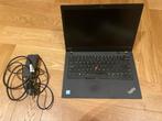 Lenovo thinkpad t490 intel i5 8th generatie zwart, Computers en Software, Windows Laptops, Ophalen of Verzenden, Gebruikt, 14 inch