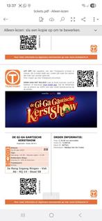 2 kaartjes gigagantisch kerst show toppers middageditie, Tickets en Kaartjes, Twee personen