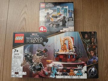 Lego 76213 King Namor's Throne Room €18 of 76212 €5 nieuw! beschikbaar voor biedingen