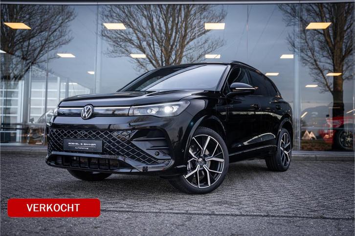Volkswagen Tiguan eHybrid R-Line Edition * Panodak * Trekhaa, Auto's, Volkswagen, Bedrijf, Te koop, Tiguan, 360° camera, ABS, Achteruitrijcamera