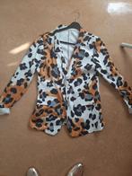 Panterprint stretch blazer, Ophalen of Verzenden, Zo goed als nieuw, Bruin