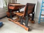 School bankje antiek, Antiek en Kunst, Ophalen of Verzenden