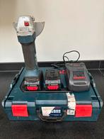 Bosch GWS 18 V 125, Ophalen of Verzenden, Gebruikt, Minder dan 700 watt, Haakse handslijpmachine