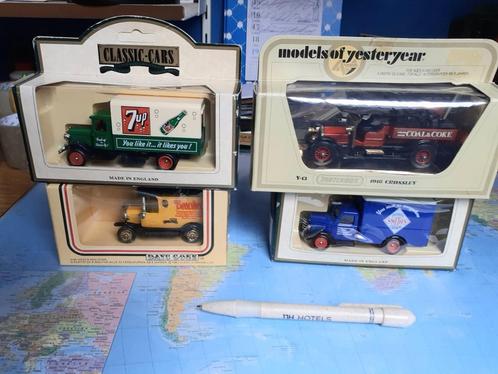 4x autootjes - nieuw                        Days Gone - Enfi, Hobby en Vrije tijd, Modelauto's | 1:43, Nieuw, Auto, Matchbox, Verzenden