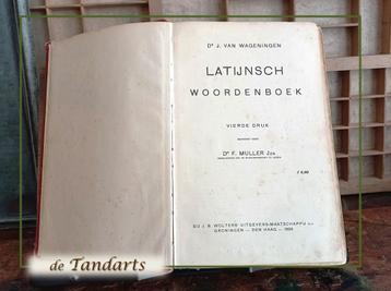 LATIJNSCH WOORDENBOEK, 1929 – vierde druk  beschikbaar voor biedingen