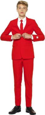 OppoSuits Kostuums - Red Devil Maat 134/140, Ophalen of Verzenden, Nieuw, Jongen, Setje