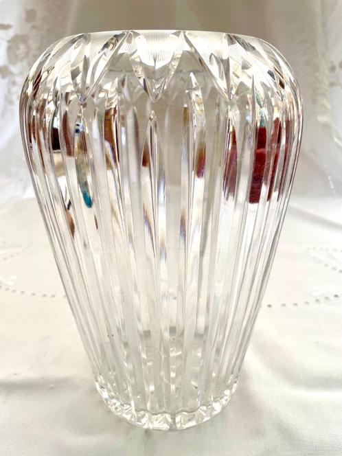 Vintage vaas zwaar loodkristal, Antiek en Kunst, Antiek | Glas en Kristal, Ophalen