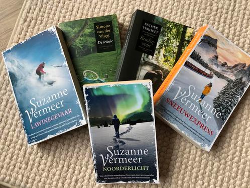 Set 5 boeken S. Vermeer / E. Verhoef /S.  vd Vlught, Boeken, Thrillers, Gelezen, Nederland, Ophalen of Verzenden