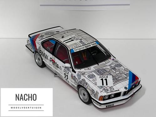 BMW 635 CSI #10 24h Spa-Francorchamps 1986 | Autoart | 1:18, Hobby en Vrije tijd, Modelauto's | 1:18, Zo goed als nieuw, Autoart