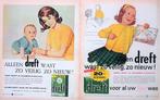 19 vintage advertenties reclames Dreft wasmiddel 1958-77, Verzamelen, Verzenden, Gebruikt, Overige typen