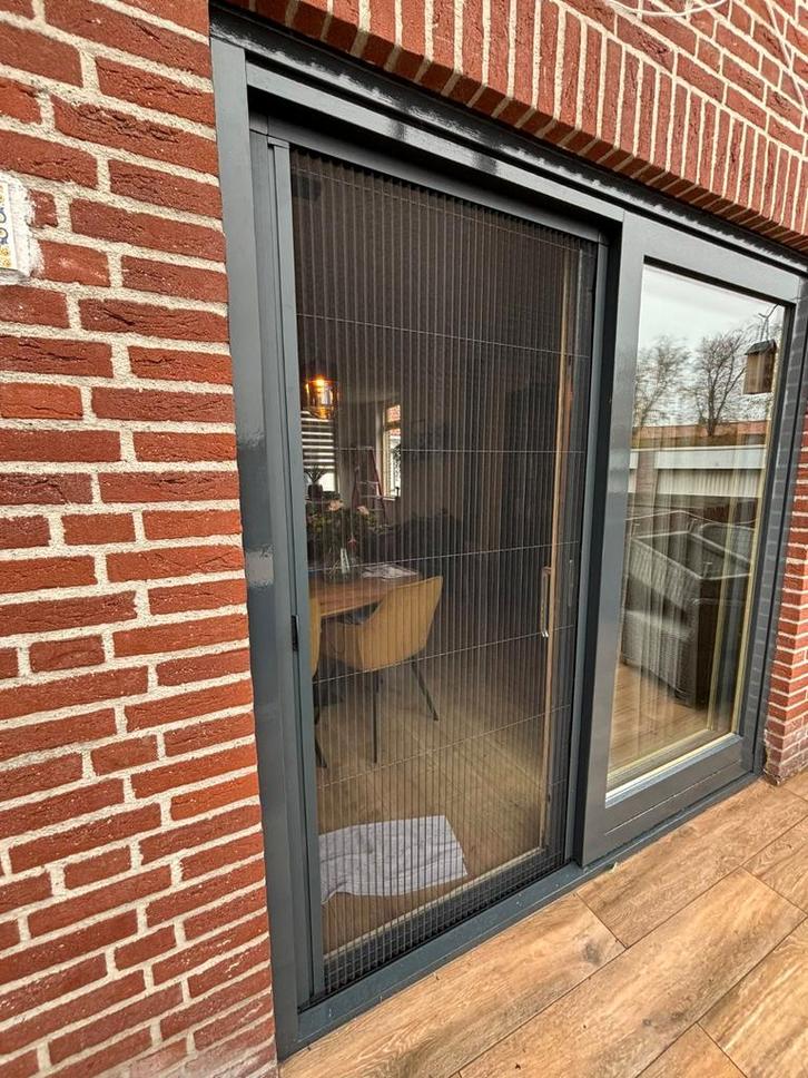 Plisse horren hordeur raamhor hor schuifhor, Doe-het-zelf en Verbouw, Kozijnen en Schuifpuien, Nieuw, Schuifpui, Kunststof, Ophalen of Verzenden