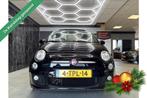 Fiat 500C 0.9 TwinAir Turbo Lounge Cabrio (bj 2014), Auto's, Fiat, Parkeersensor, Gebruikt, Cabriolet, Leder en Stof