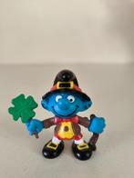 20176: St. Patrick Smurf (rode hoedband) - Schleich, Ophalen of Verzenden, Zo goed als nieuw, Overige Smurfen, Poppetje, Figuurtje of Knuffel