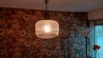 Lamp hang met reliëf doorzichtig, Huis en Inrichting, Lampen | Hanglampen, Ophalen, Gebruikt, Glas, Minder dan 50 cm